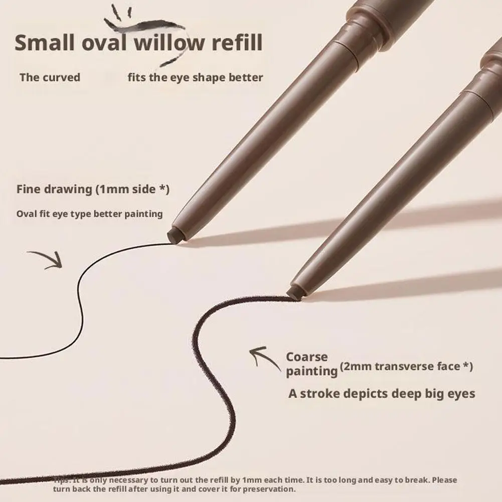 スリムジェルアイライナーペン – 滑らかでウォータープルーフ、にじみにくい、高発色、滑らかに滑る、マルチカラー、長持ちするアイメイク