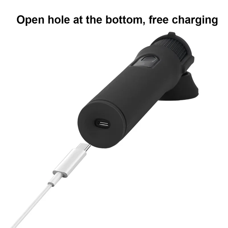 A73E-For  Partybox Silicone Case Wireless Microphone Anti-Rolling Protective Cover