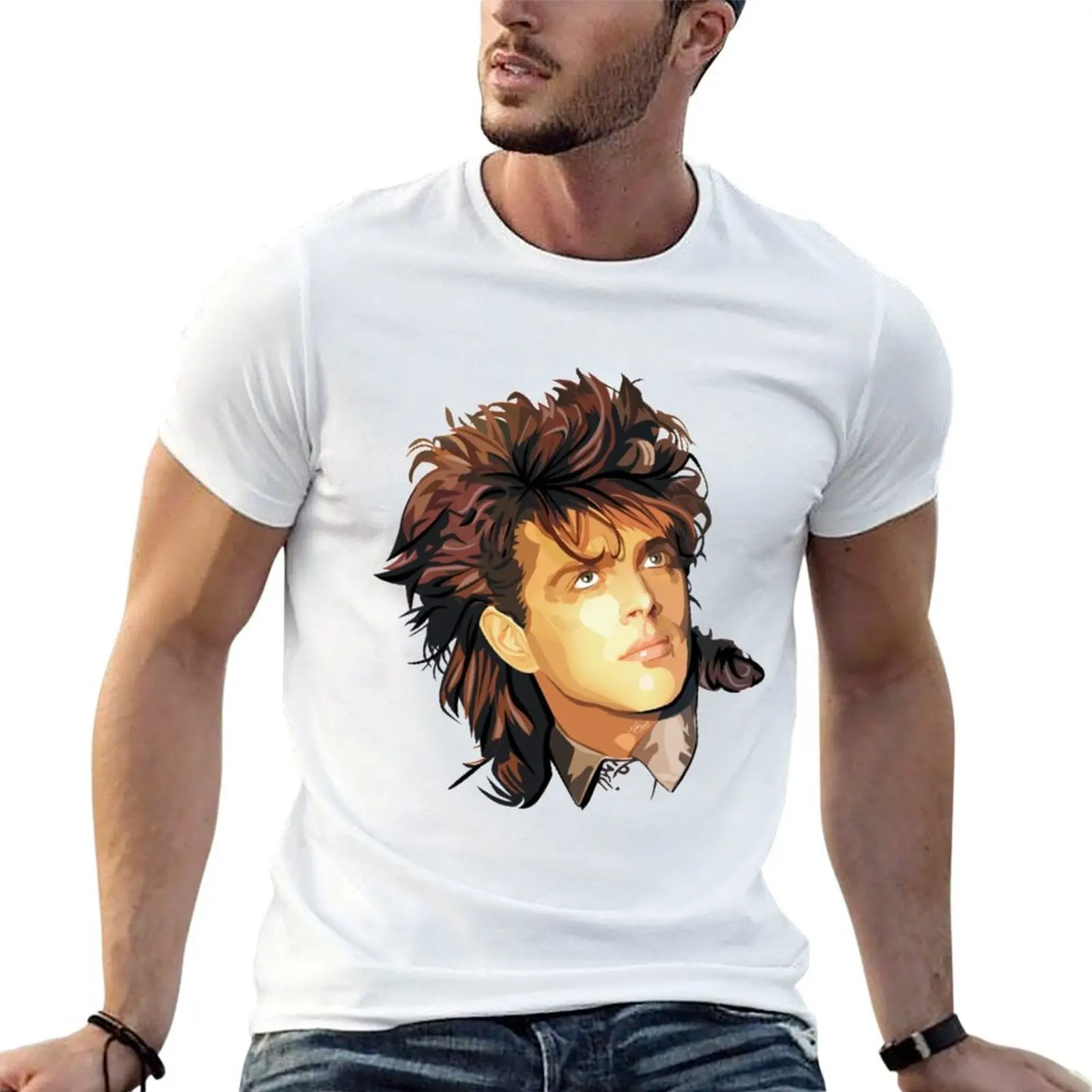 

Thompson Twins Tom Bailey Music Eighties Boy T-Shirt t shirts for man graphic vintage t shirt for man T-Shirt