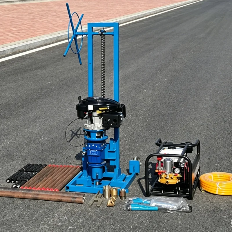 Customized Popular Backpack Core Drilling Rig, Portable Exploration Drilling Machine, Mountain Area Sampling Equipment