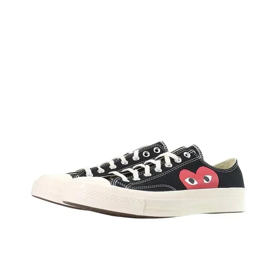 Converse 1970s Chuck Taylor All Star X CDG Men and Women Simple Skateboarding Shoes Low-top Outdoor Sneaker