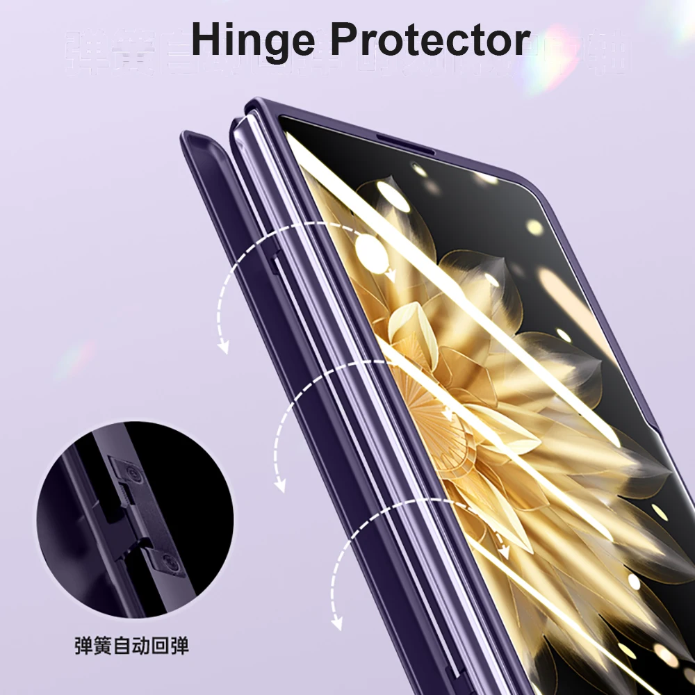 Luxury Hinge Screen Protector Case for Honor Magic V2 V 2 Official GKK Case Shockproof Back Cover Kickstand capa Skin Funda