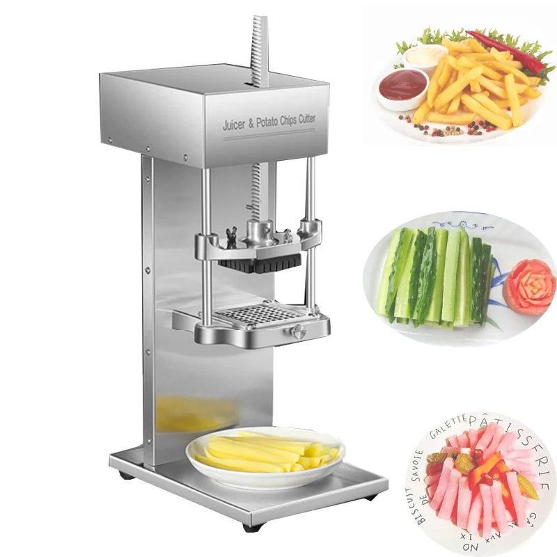 

Multi-functional Electric Potato Chip Cutter French Fries Cutting Machine Commercial juicer