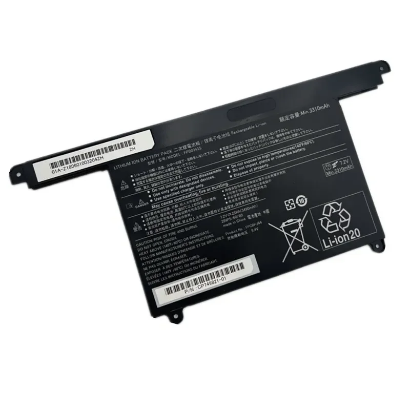 7.2V 3490mAh 25Wh Model FPB0343S FPCBP544 Battery For Fujitsu UH-X Notebook computer