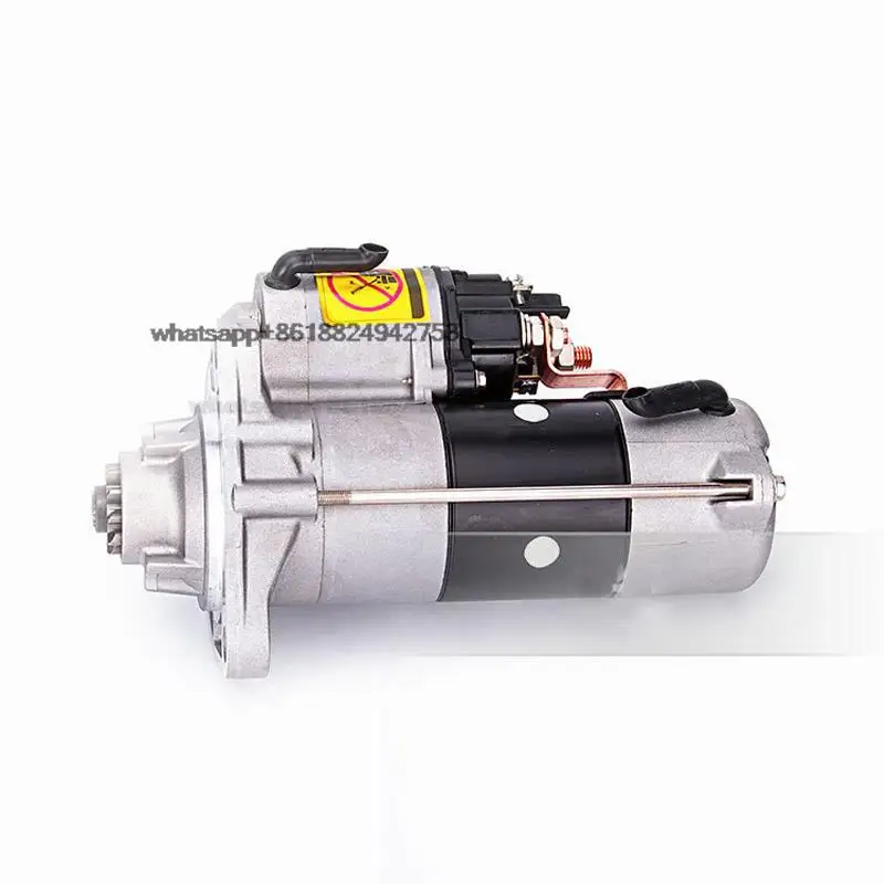 Hot sale 24V 3 holes 10T 6.0 KW excavator starter motor