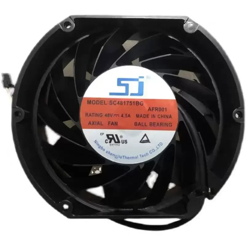 For Original and genuine SJ SC481751BG 48V 4.5A 17251 17CM 4-wire violent cooling fan