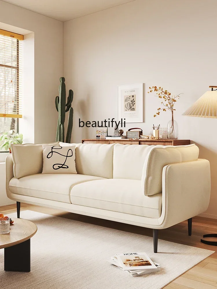 D178 Y LBX Latex Vintage Cat Scratch Cloth Fabric Sofa Small Apartment Living Room Removable and Washable Complete Set