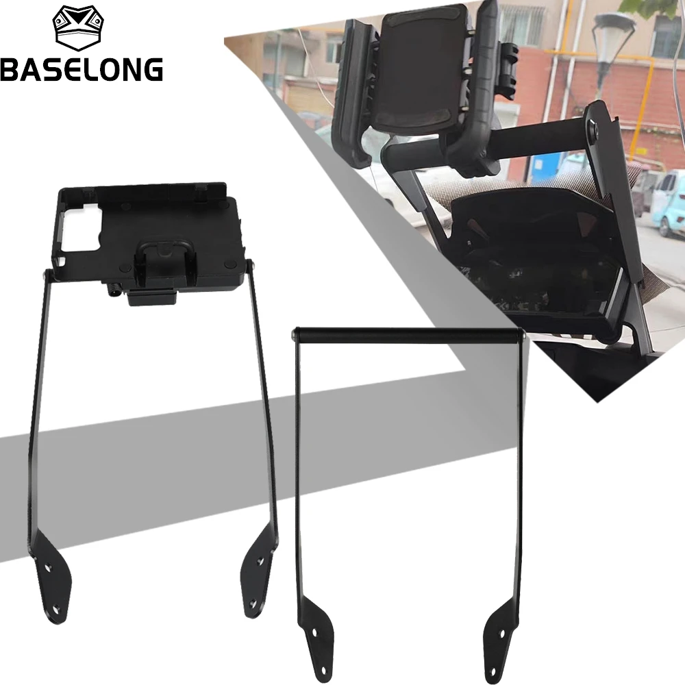 

For YAMAHA NIKEN 900 Niken GT NIKEN900 2019-2021 Motorcycle Accessories GPS Smart Phone Navigation Plate Bracket Adapt Holder