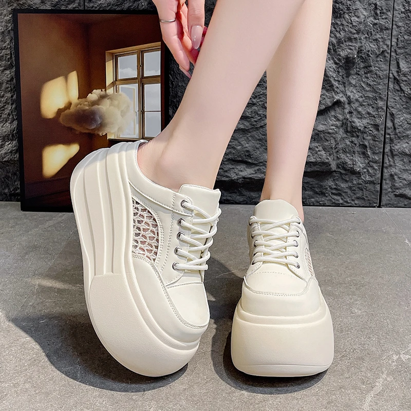 Sandalias de Plataforma con Co - Platform Sneakers Chunky reseña y precio