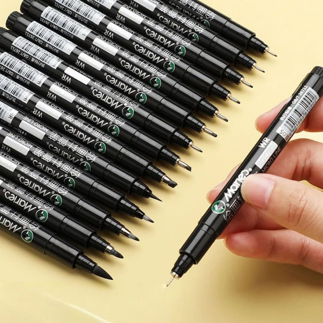 Painting needle tube pen set, waterproof line tracing, special design for architectural sketching and hand-drawn art