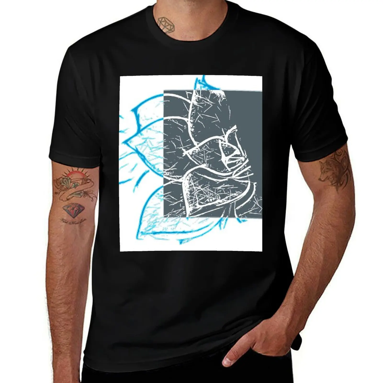 nature. electrified. LOGO T-Shirt Trendy Pattern T-Shirt for Men