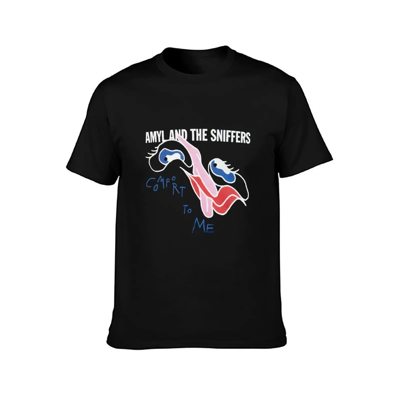 amyl and the sniffers (6) T-Shirt, Summer Casual Cotton Tee, Oversized Streetwear Tops, Vintage Graphic Print, Unisex Men Women