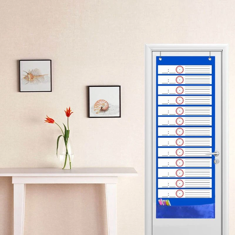 Cartes de gommes à sec réutilisables double face pour enfants, tableau de poche 03/Schedule, bureau, maison, école, salle d'irritation, gril, 26