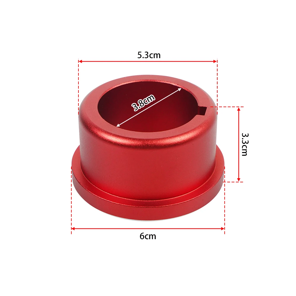 Red LS Timing Cover Alignment Locator Tool CNC Machined Billet Aluminum Front Seal Installer