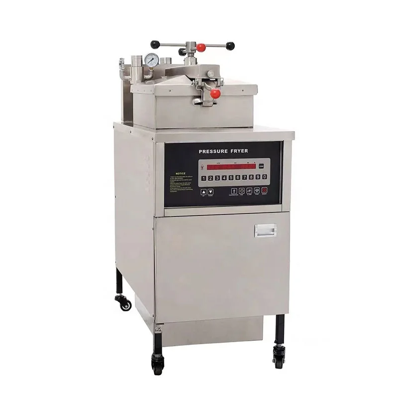 

KFC Fast Food Restaurant Kitchen Equipment French Fries Machine Pressure Fryer Broasted Fried Chicken Equipment