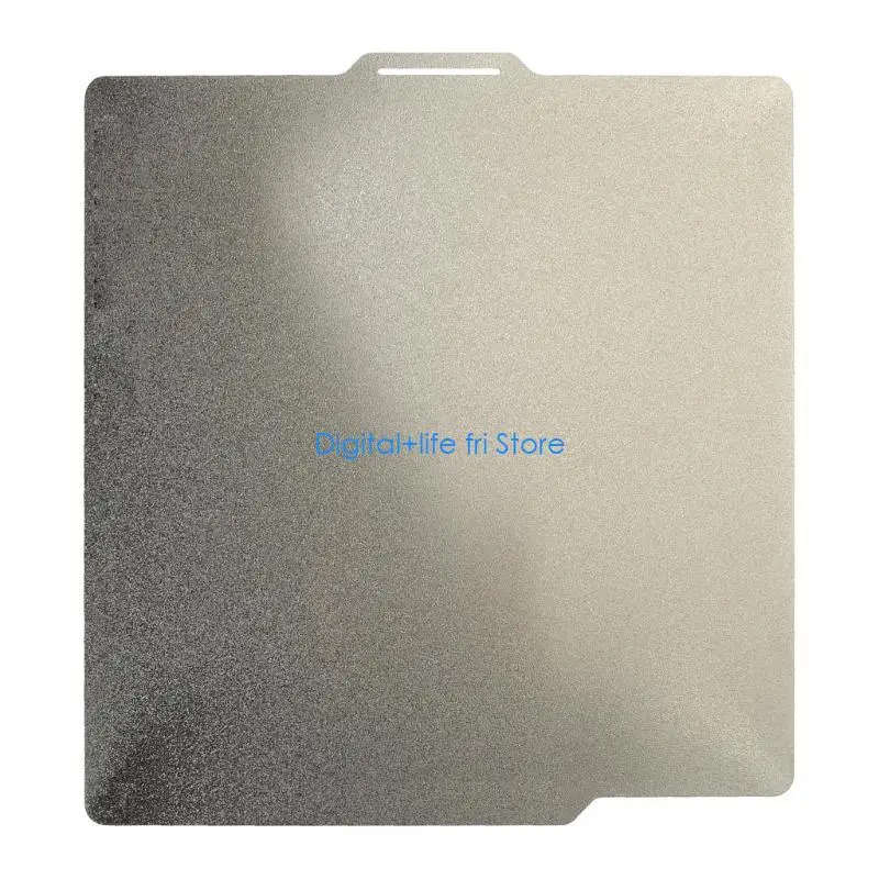 

E06D for Lab 3D Printer Hot Bed Plate Steel Film Double-Sided Textured PEI 3D Printing Platform 257.5x257.5mm