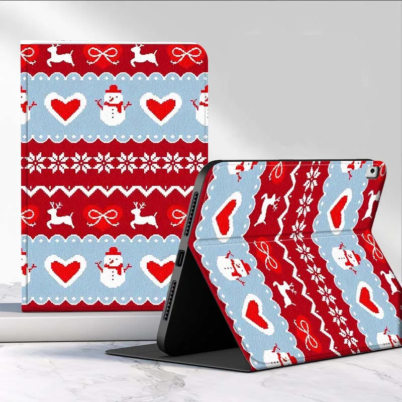 

Christmas Retro Pattern For iPad Air Mini 9.7 2 4 5 11 6th 7th gen 13 3 1 2 4 5 6 7 7.9 10.9 10.5 Inch Tablet Case