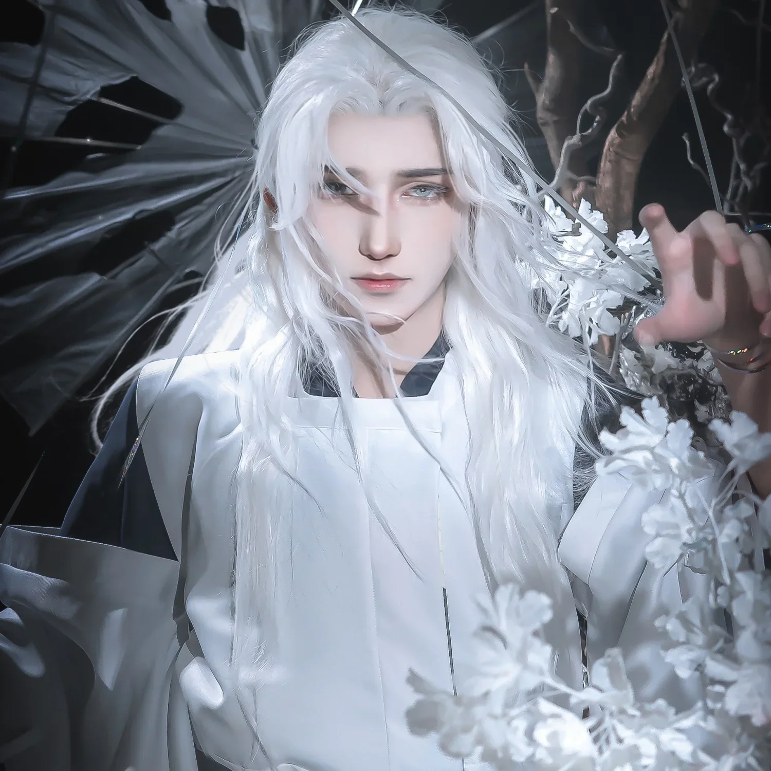 Chinese novel I Became a God in a Horror Game Xieta Bailiu Xie ta Cosplay Costume taliu Cos Dress Hanfu Full Set