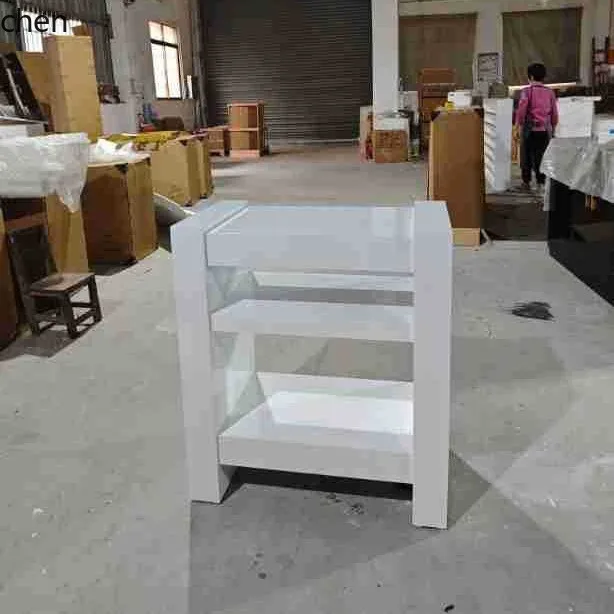 Hair Salon Haircut Cabinet Beauty Salon Tool Storage Hair Salon Hair Dryer Rack Barber Shop Tool Cabinet Trolley