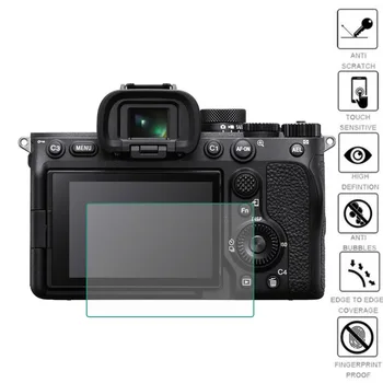 소니 알파 7 IV/ILCE-7M4/A7M4 A7IV/A7 마크 IV 카메라 LCD 디스플레이 가드에 대 한 3pcs 애완 동물 화면 보호기 지우기 소프트 보호 필름