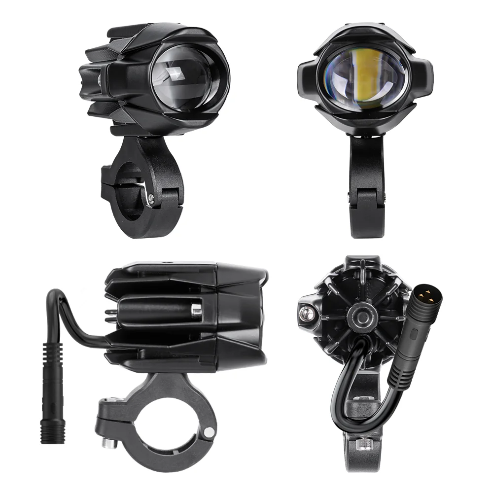 Motorcycle Headlight LED Auxiliary Fog Light 6000K Moto Driving Car Fog Spot Head Light Lamp for for BMW R 1200 GS Adventure LC view 4