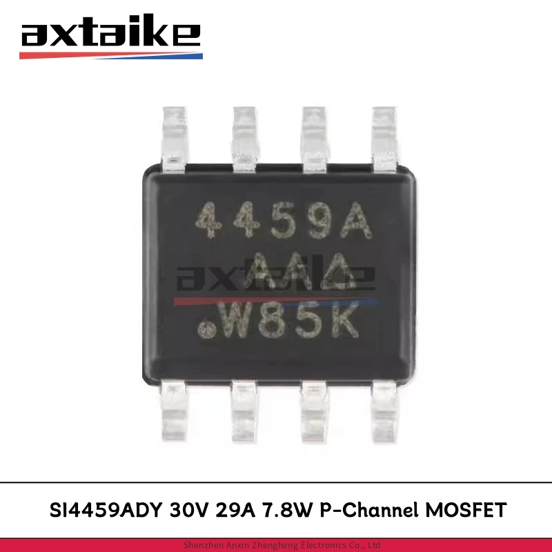 

10PCS SI4459ADY-T1-GE3 SOP-8 30V 29A 7.8W SI4459ADY SI4459 4459A P-Channel MOSFET IC SMD Chip