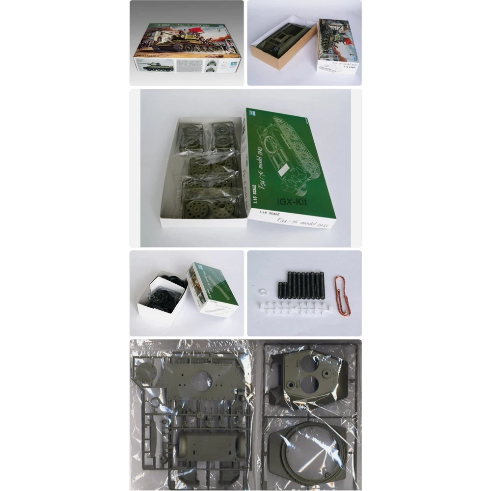 

Trumpeter 00903 1:16 Scale Russian T34 T-34-76 T34/76 Mod 1943 Medium Tank Vehicle Toy Plastic Handcraft Assembly Model Kit
