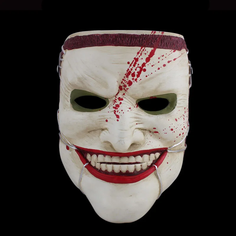 

Halloween Props Family Party Dress up Haunted House Resin Mask Unisex