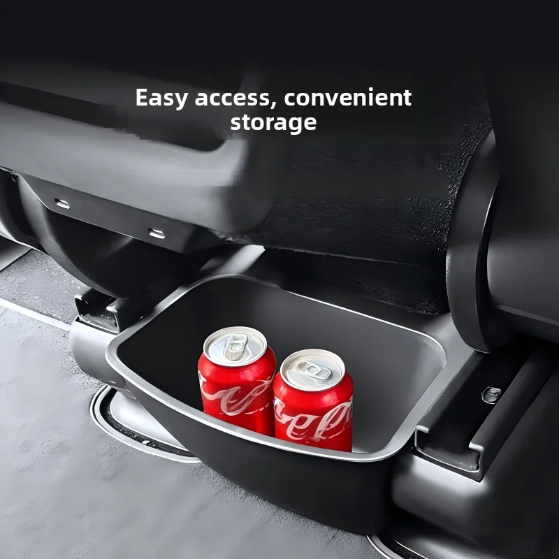 For Tesla New Model YL/Y Juniper Rear Seat Storage Box Backseat Trash Can Garbage Car Accessories view 2