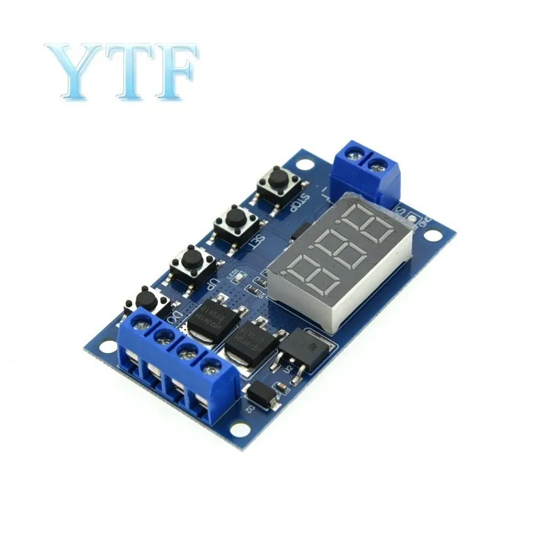 Trigger Cycle Timing Delay Switch Circuit Dual MOS Tube Control Board Instead Of Relay Module For Aduino