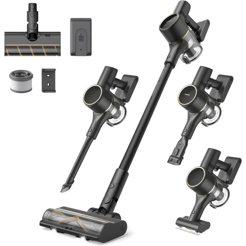 

R10 Pro Cordless Vacuum Cleaner for Home, 6-in-1 Cordless Stick Vacuum Rechargeable, 65Mins Runtime, Powerful Suction, Wireless