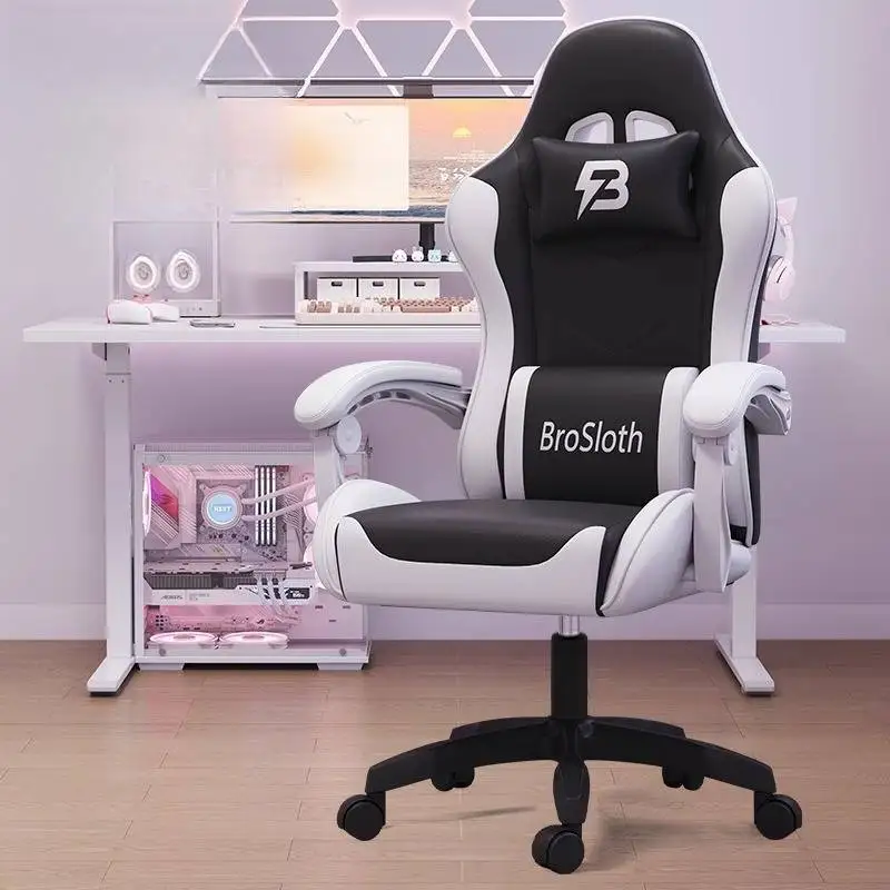 

Vintage Upgrade Office Chairs Swivel Comfortable Ergonomic Leather Office Chairs Designer Black Sillas Para Escritorio Furniture