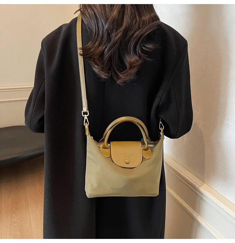 حقيبة زلابية جديدة منقوشة بالتنين - محفظة مرقعة مصنوعة يدويًا مع حزام قابل للتعديل، حقيبة كروس وحقيبة كتف فريدة للنساء #6