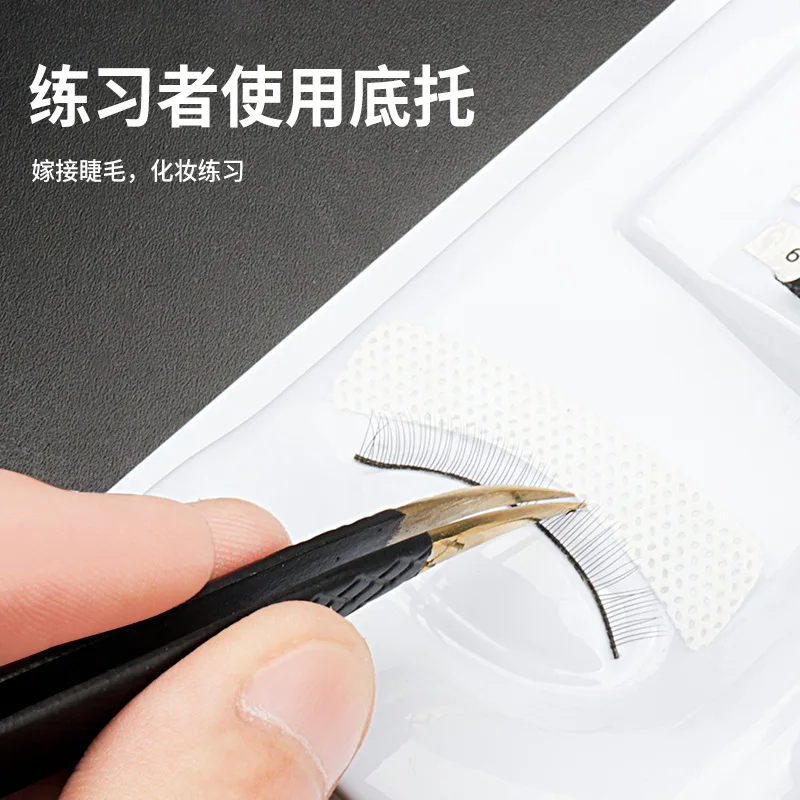 5Pcs Eyelash Extension Mannequin Head Practice Makeup Accessories For Beginner Lash Grafting Teaching Training Tools