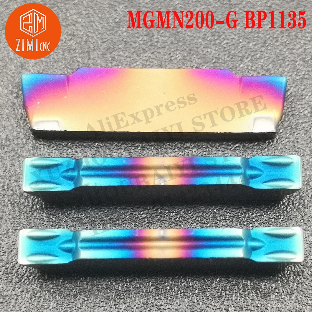 MGMN200-G BP3020 carbide Grooving Inserts metal CNC slotted inserts Quick Chip External Holder Cutting Tools Turning Tools MGMN