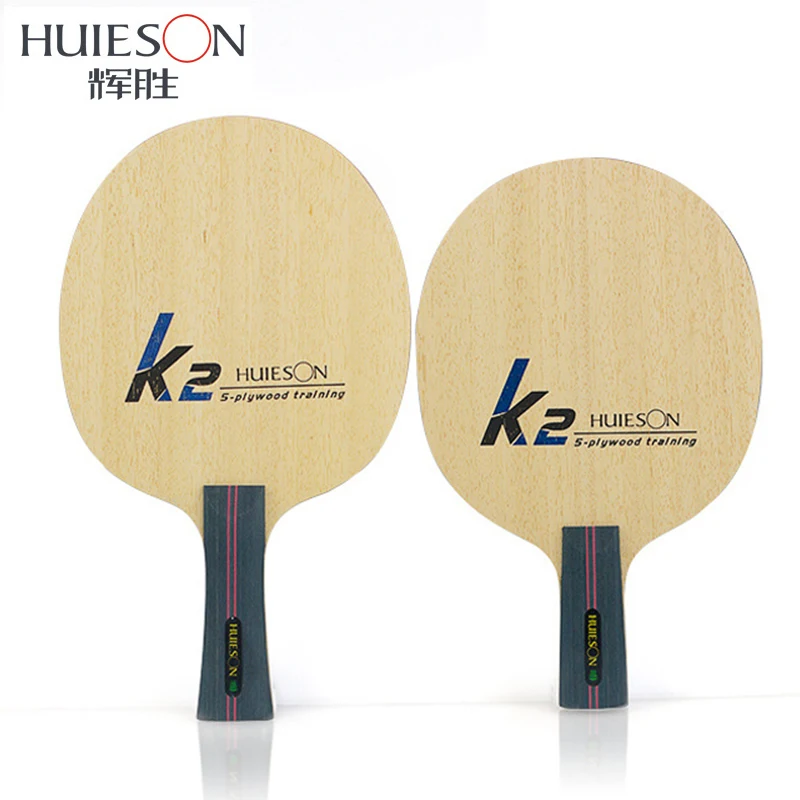 Huieson-Hoja de entrenamiento de tenis de mesa profesional, accesorio ultraligero de 7 capas, de carbono híbrido, K2