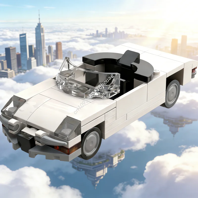 

103pcs MOC City Champions Alfa Romeo Spider Series 1 Model Building Blocks Construction Toys Christmas Gifts Brick Kids