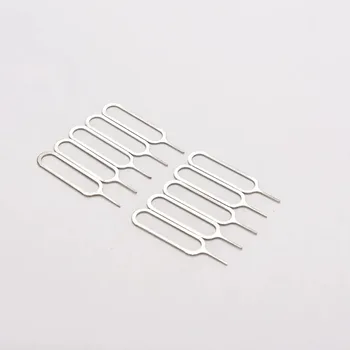 10 pz/set Sim Card Tray Rimozione Espulsione Pin Chiave Stru...