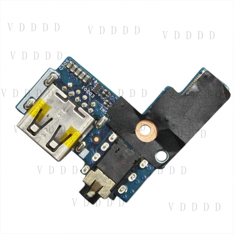 

V New Audio Board USB Board replacement For HP Pavilion x360 14-cd 448.0E807.001