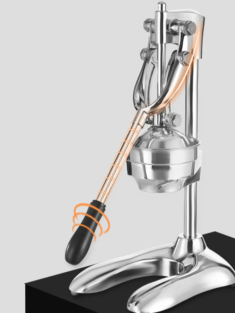 Imagem -03 - Espremedor de Imprensa Manual de Heavy Duty Hand Pressing Machine Extrator de Suco de Frutas Citrus Laranja Espremedor de Limão Aço Inoxidável