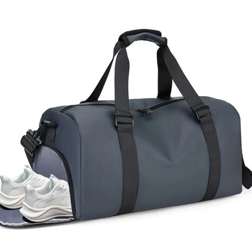 

Oxford Cloth Yoga Training Bag Solid Color Multifunctional Sports Fitness Bag Individual Shoe Storage Large Capacity