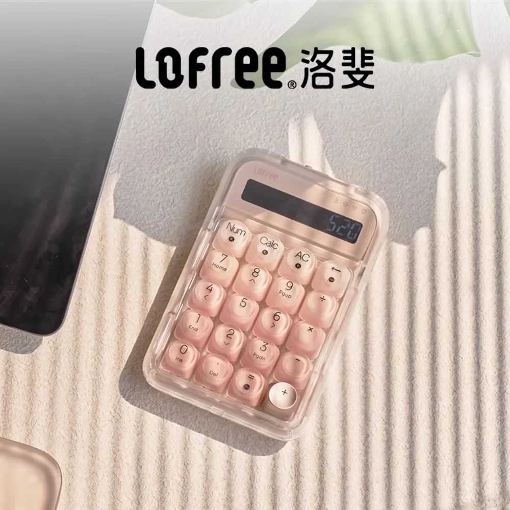 

Lofree Foundation, беспроводная Bluetooth, механическая цифровая клавиатура, 20 клавиш, АБС-пластик, прокладка, структура RGB, высокое качество, хороший вид