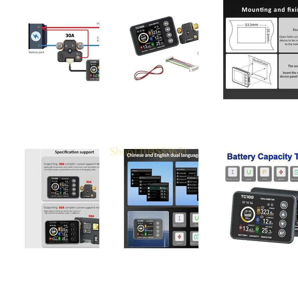 

Best Seller Professional Battery Capacity Tester With Low Voltages Alarm And Sleep Mode