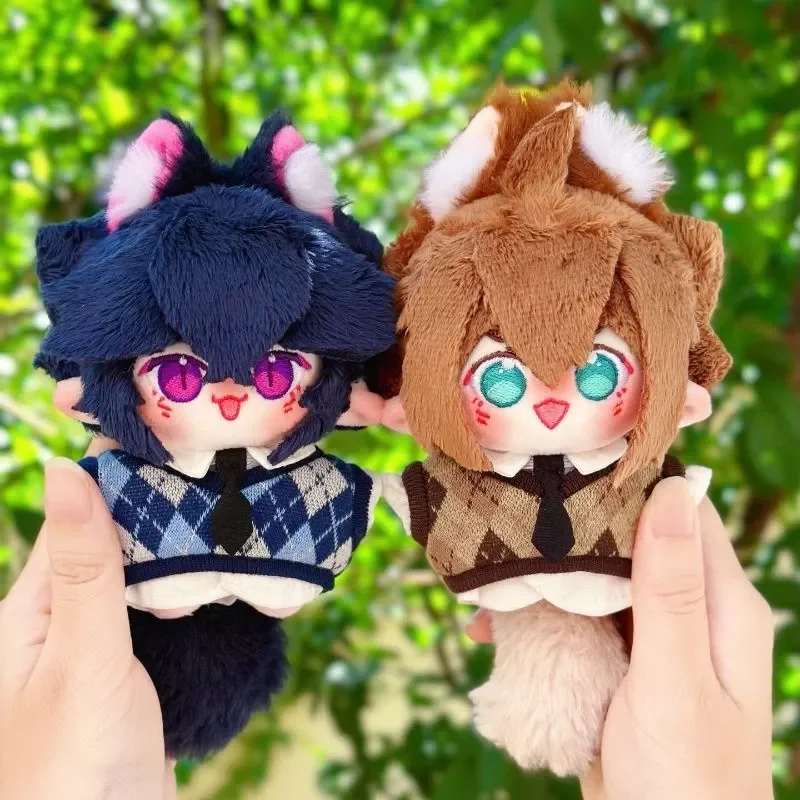 Gefüllte Anime 10 cm Aotu World Ray Anmicius Seestern Körper Baumwolle Puppe Rucksack Anhänger Schlüsselanhänger Ornament oder Kinder Geburtstagsgeschenk