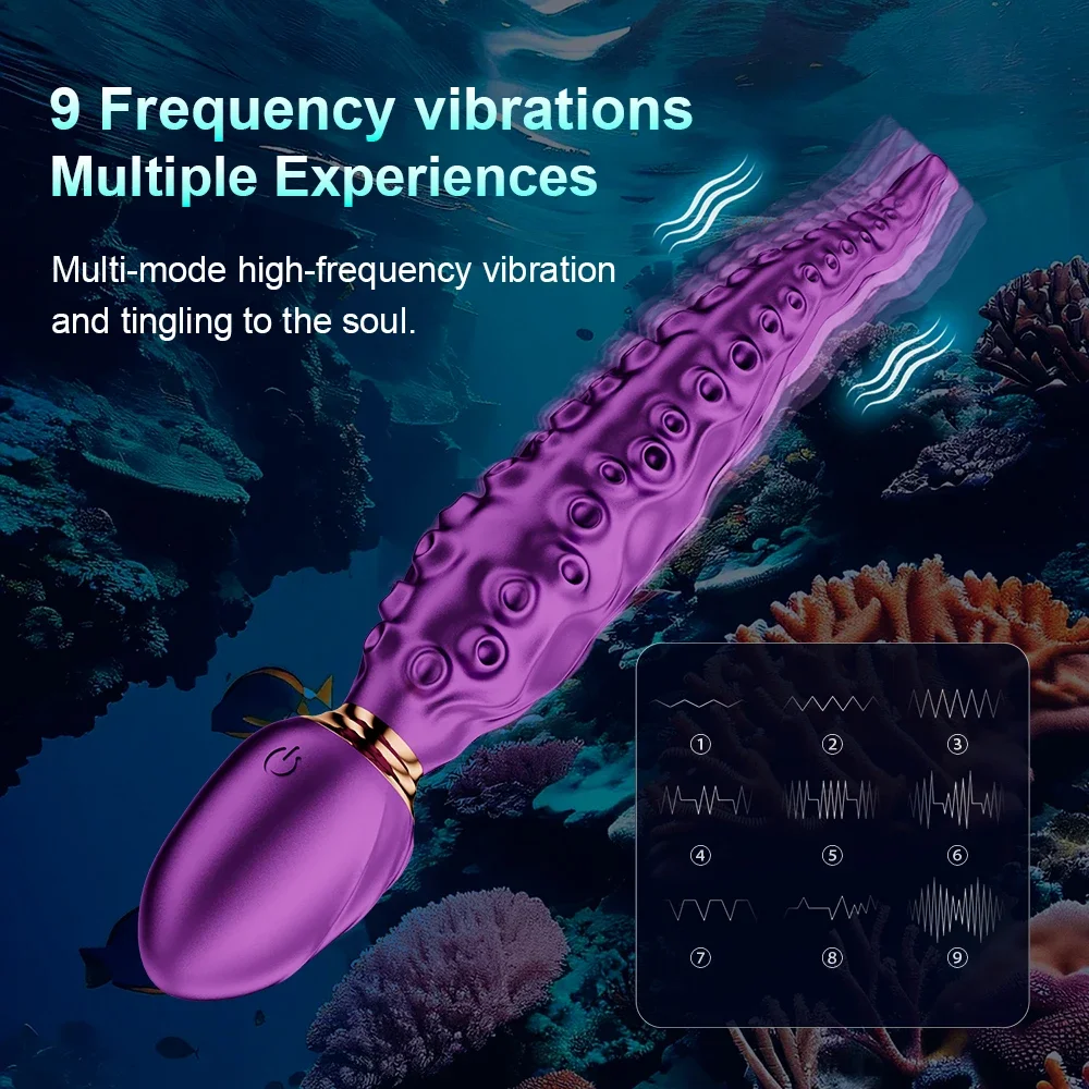Octopus Tentakel Analvibrator für Damen 360° °   Rotation Monster Vagina Massger G-Punkt Klitoris Stimulator Dildo Erwachsene Sex Spielzeug Frauen