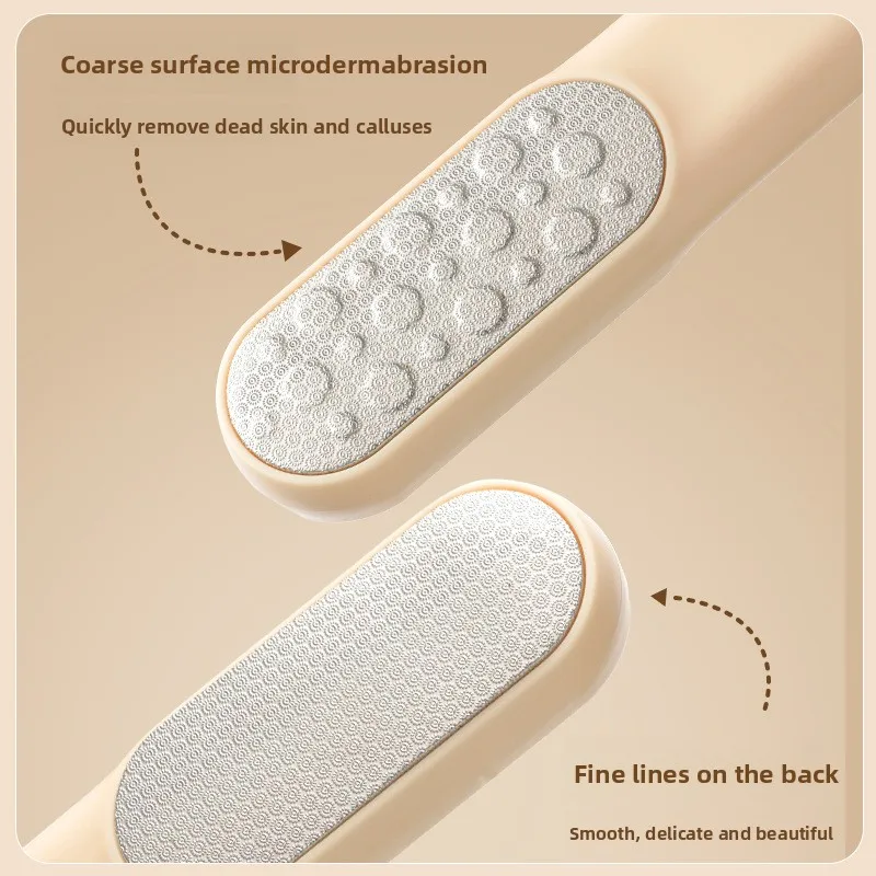 أداة شحذ القدم كعب مسامير القدم إزالة الجلد الميت باديكير حجر متعدد الوظائف القدم التماس فرشاة تنظيف القدم