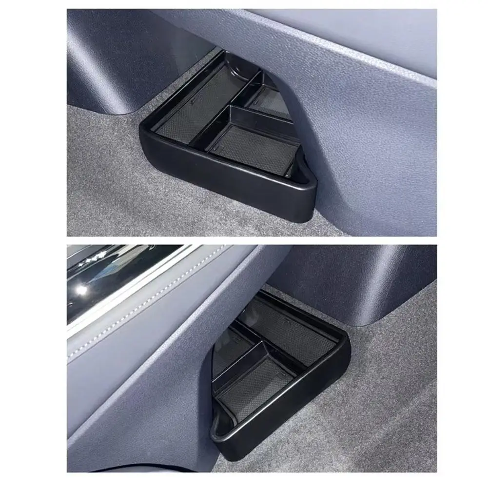 Car Center Console Armrest Storage Box Trims Tray For Volkswagen VW ID.4 ID4 ID 4 CROZZ Interior Organizer Storage Box