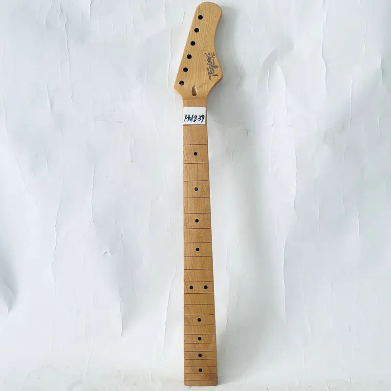 HN839  Original Tagima Classic Series T635 Electric Guitar Neck ST Model 22 Frets  Maple Wood for Replace and DIY Unfinished