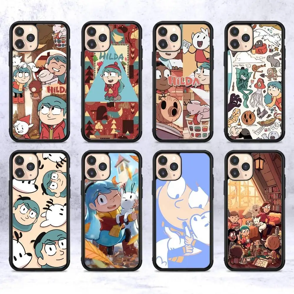 Adventure Animation H-Hilda PC+TPU Protective Phone Case For IPhone 17 16 Pro Max 15 Plus 14 13 12 11 Cover