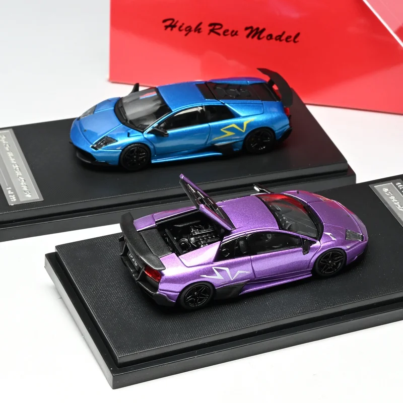 High Rev Model 1:64 Lamborghini Murcielago LP670-4 SV Opening
